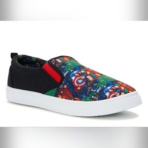 Marvel Men's Casual Superhero Slip on Sneaker Size 9